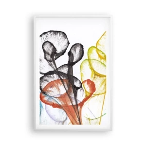 Poszter fekete keretben - Virágok lélekkel - 61x91 cm