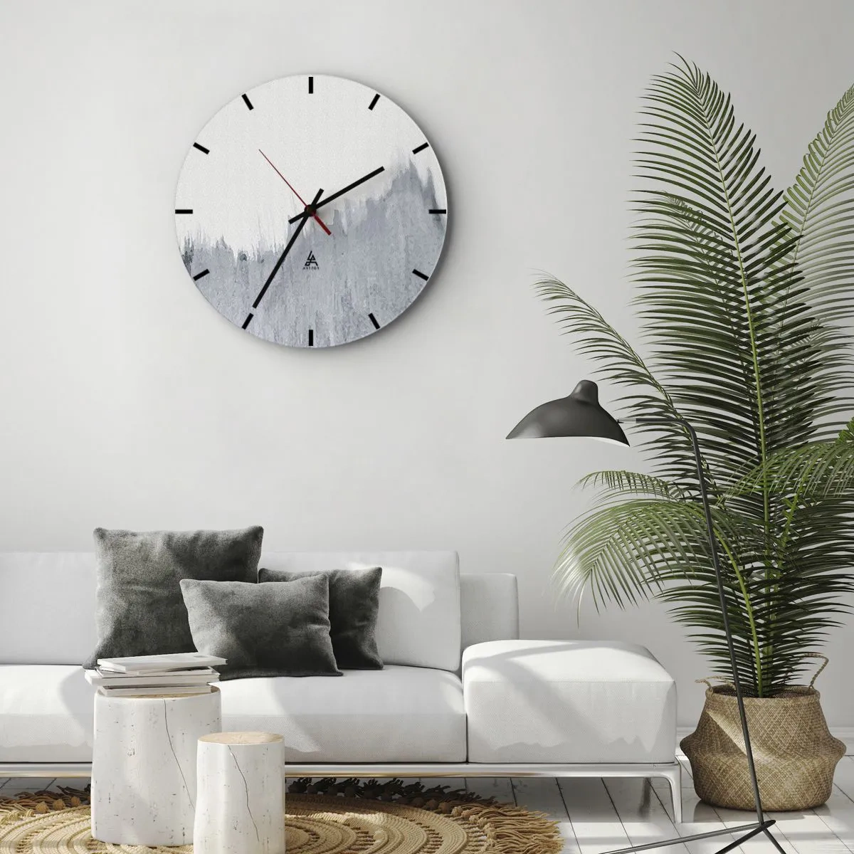 Falióra, Óra - Titokzatos felvétel - 40x40 cm