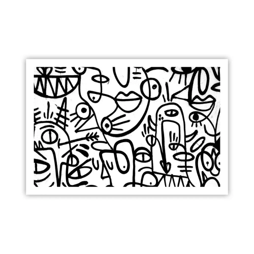 Poszter - Arcok és délibábok - 91x61 cm