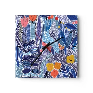 Falióra, Óra - Hawaii kert - 30x30 cm