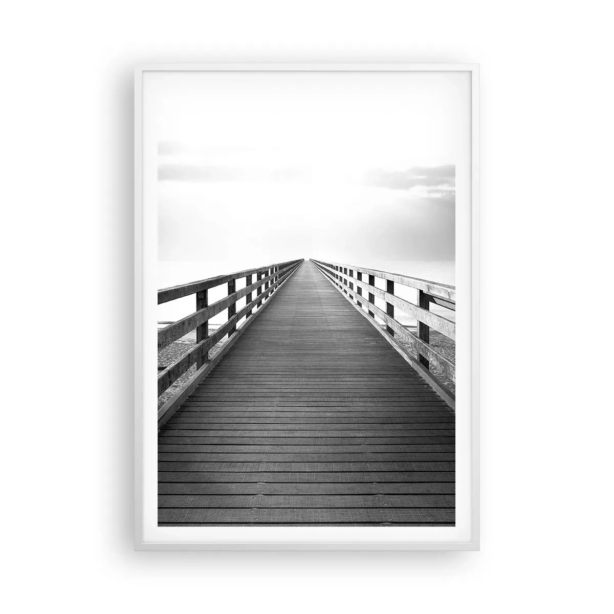 Poszter fekete keretben - A messzeségbe... - 70x100 cm