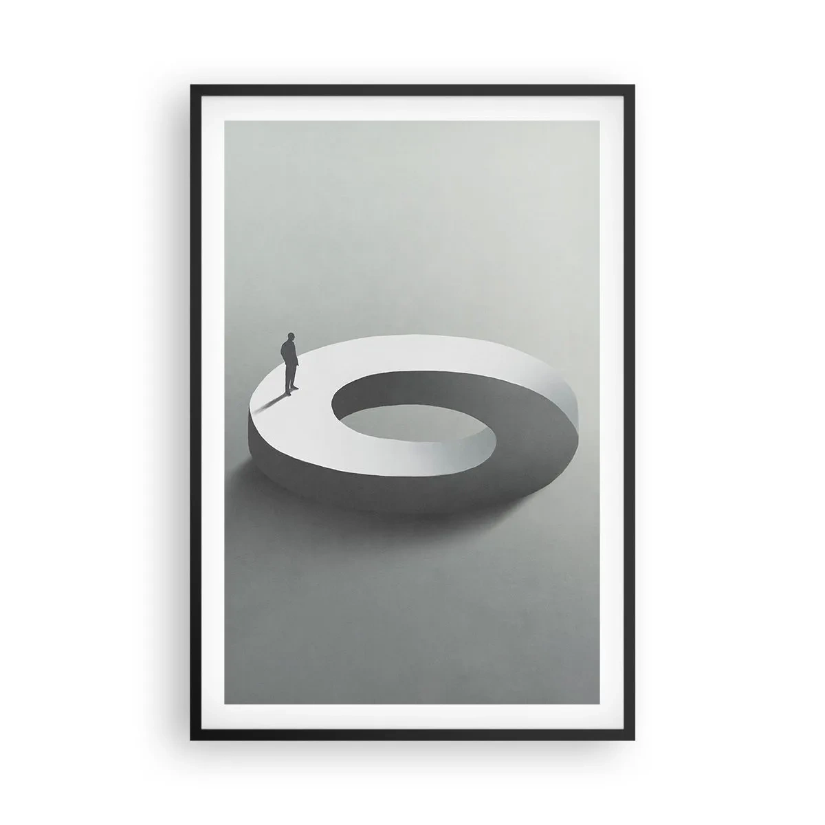 Poszter fehér keretben - És bölcsnek lenni - 61x91 cm