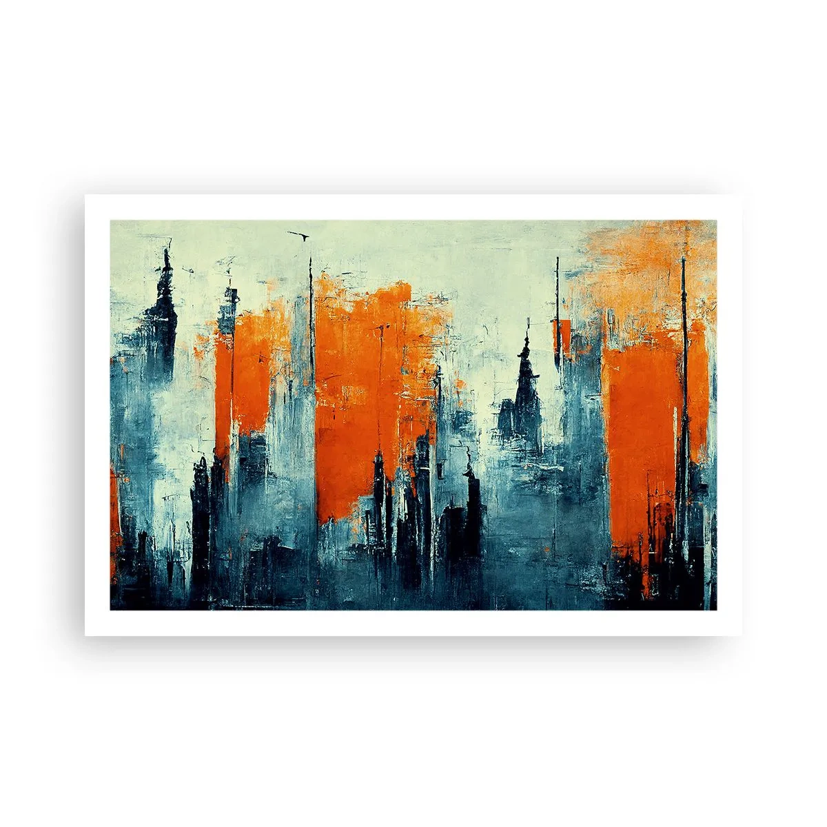 Poszter - Kortárs tájkép - 91x61 cm