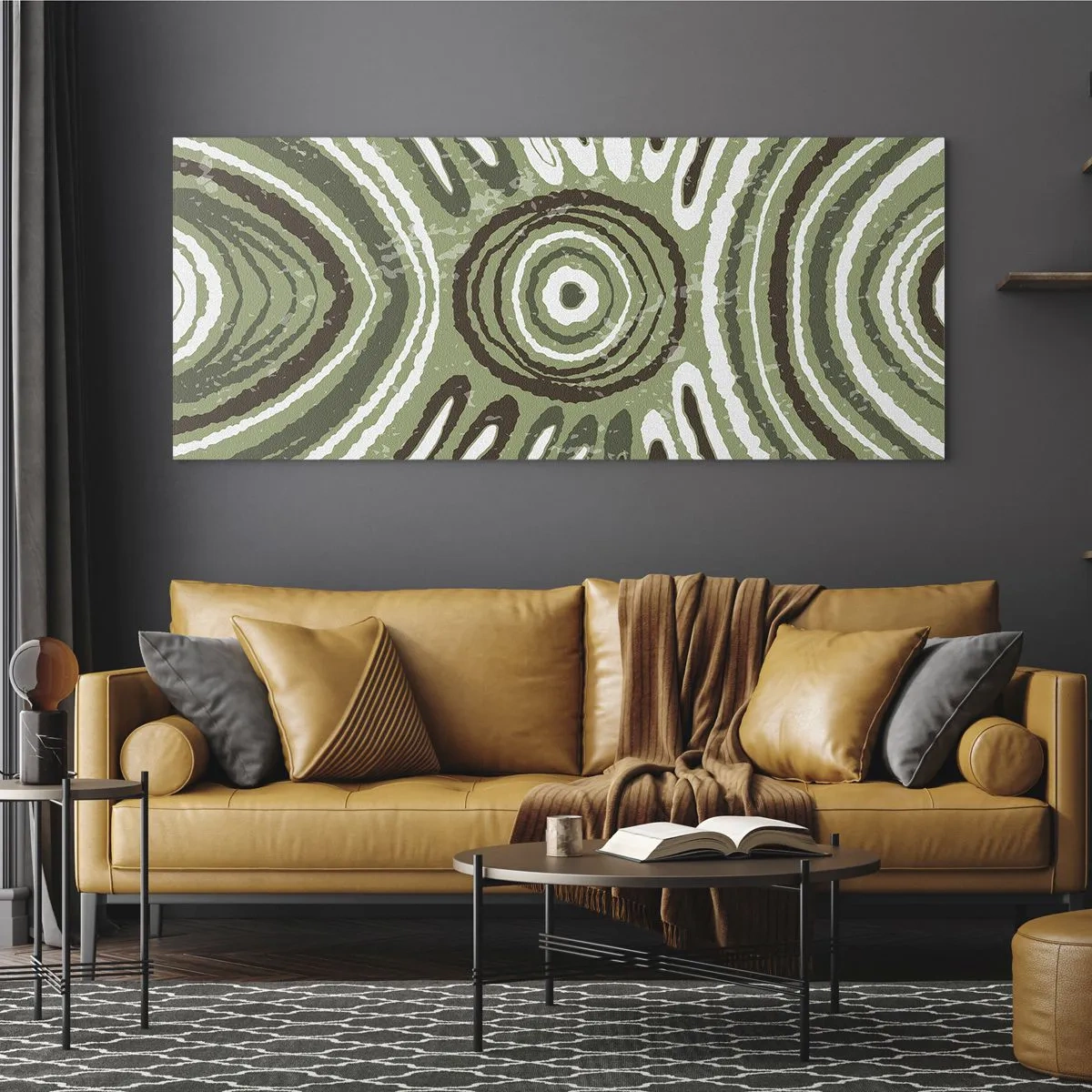 Üveg kép - Az érzelmek robbanása - 140x50 cm