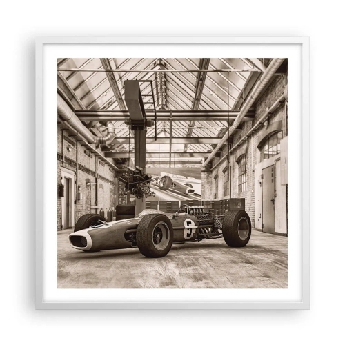 Poszter fekete keretben - A győztes pihenője - 60x60 cm