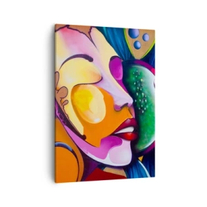 Vászonkép - Megérinteni színnel - 50x70 cm
