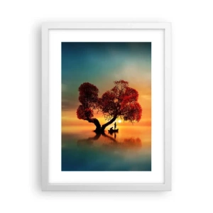 Poszter fekete keretben - A világtalanság csendje és az eltávoldotak - 30x40 cm