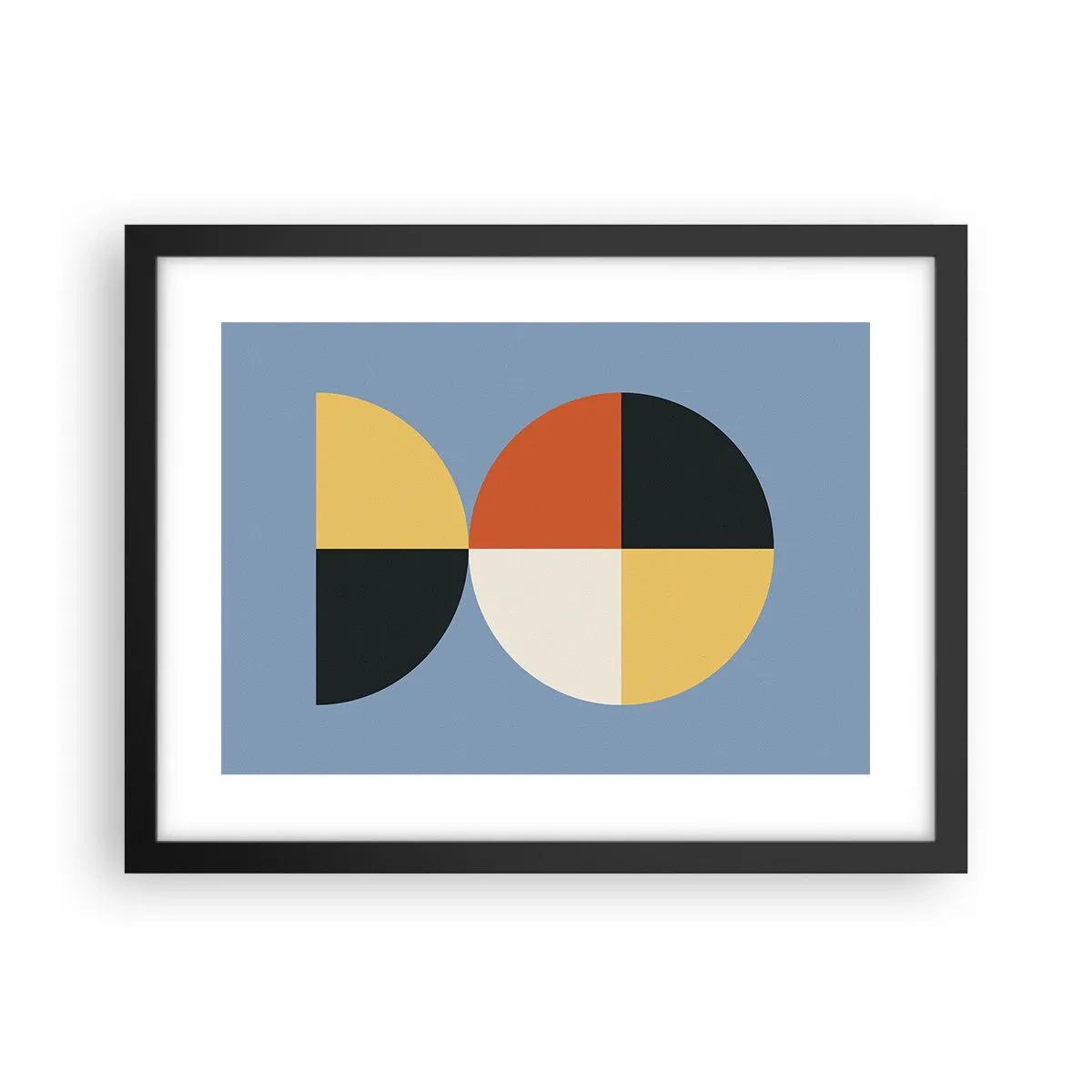 Poszter fehér keretben - Nézd és számolj - 40x30 cm