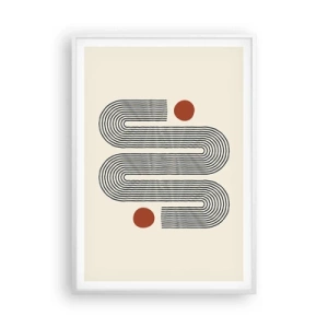 Poszter fekete keretben - Elejétől végéig - 70x100 cm