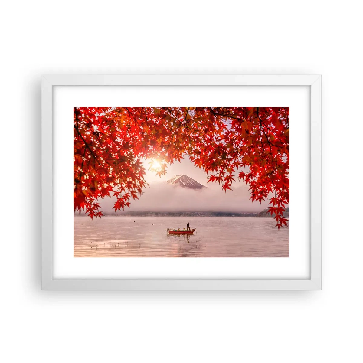 Poszter fekete keretben - Japán hangulatban - 40x30 cm