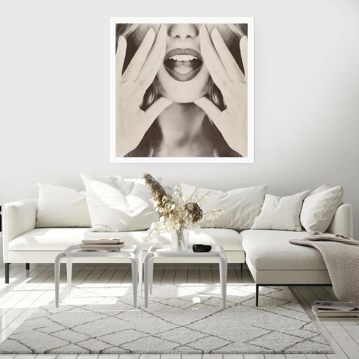 Poszter - Jövök már! - 40x40 cm