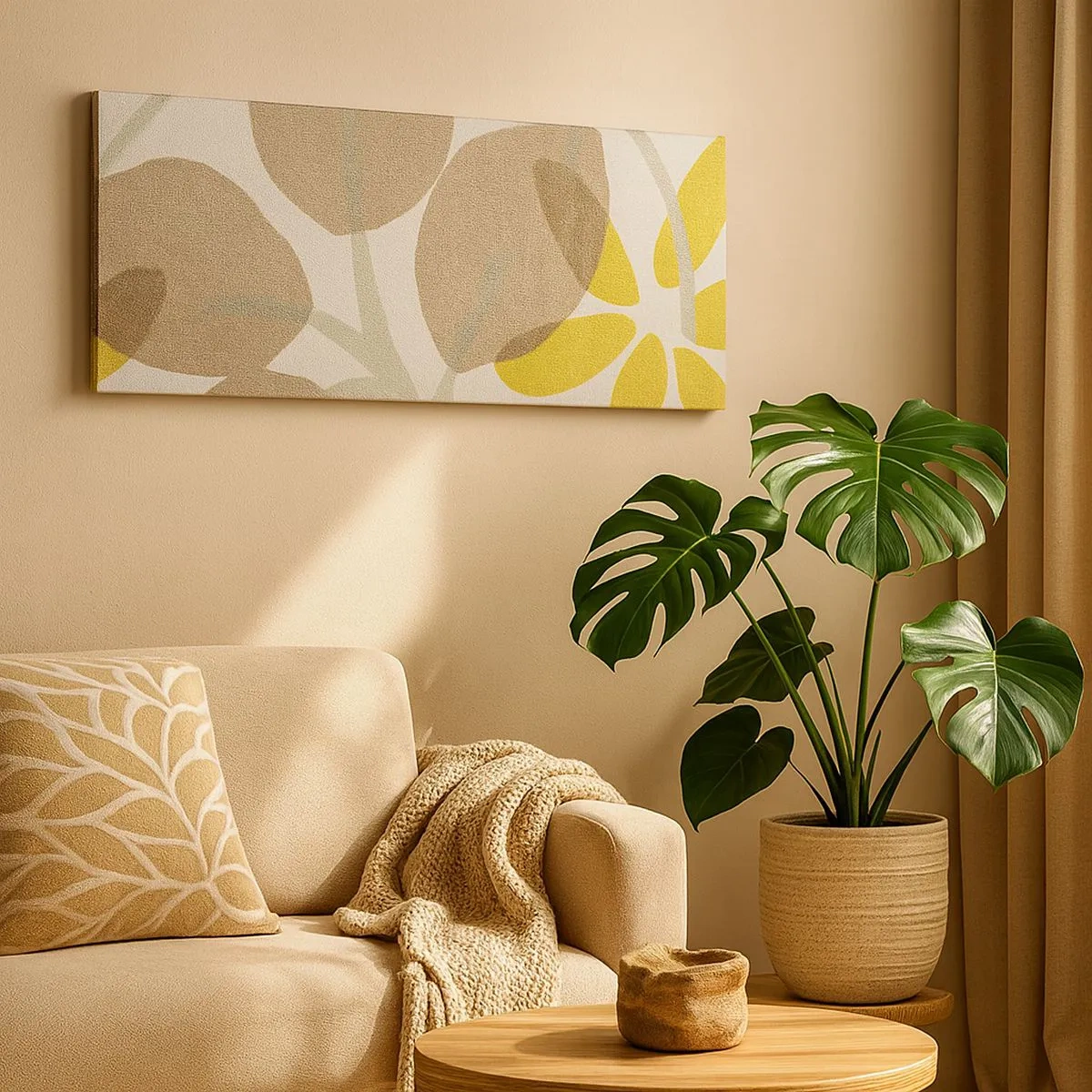 Vászonkép - Kompozíció a napsütésben - 100x40 cm