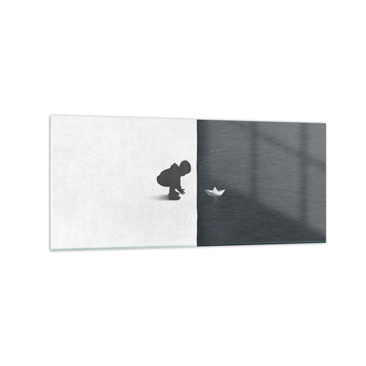 Üveg kép - Nagy utazás - 120x50 cm