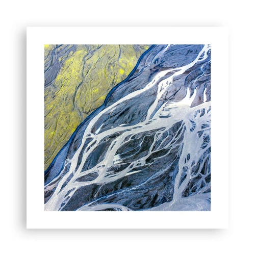 Poszter - A természet barlangrajzai - 40x40 cm