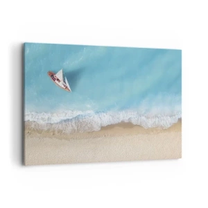 Vászonkép - A kék és az arany határán - 100x70 cm