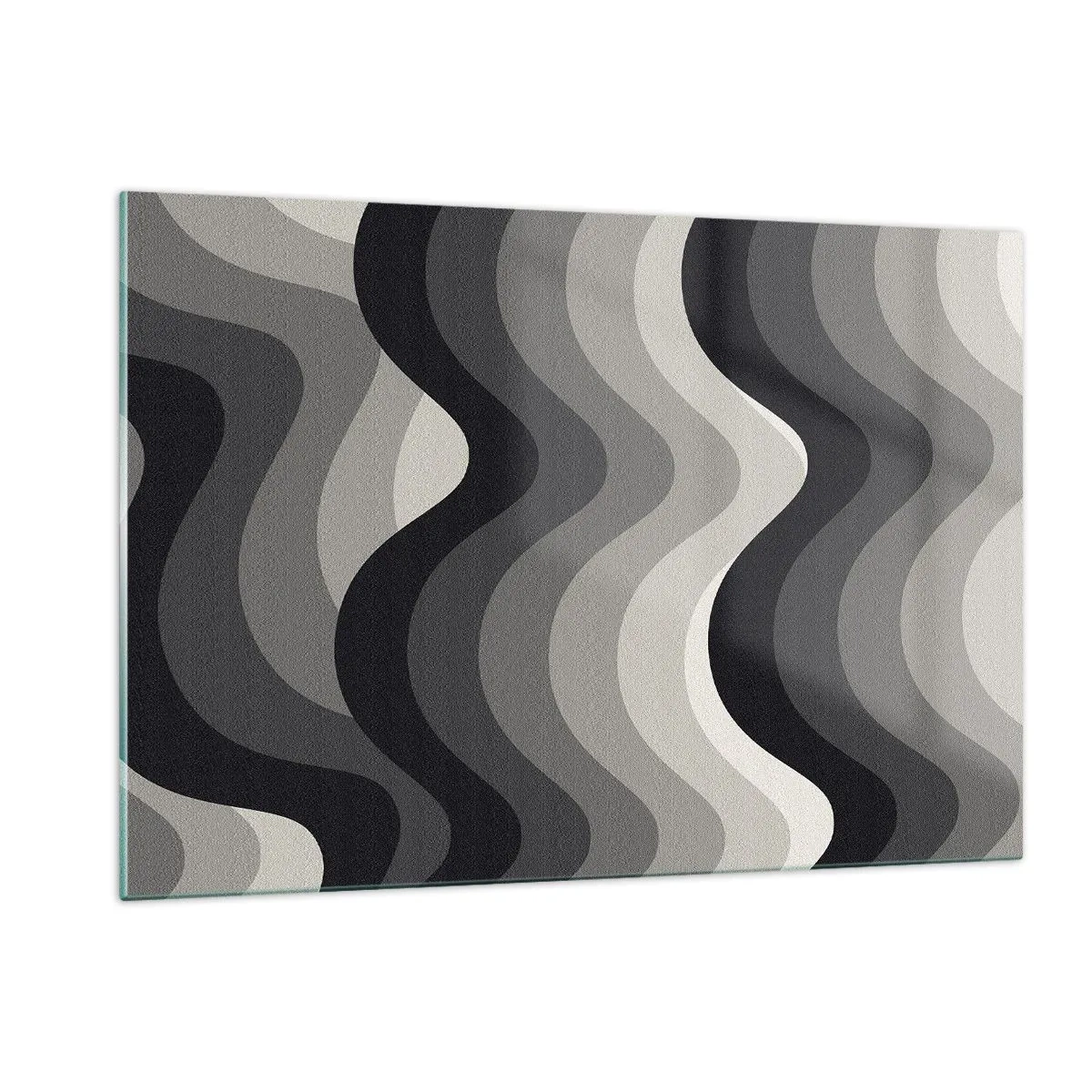 Üveg kép - Hullám a hullám után - 120x80 cm