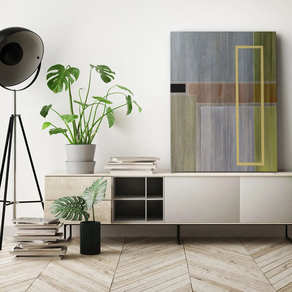 Vászonkép - Egyszerűen és nyugodtan - 55x100 cm