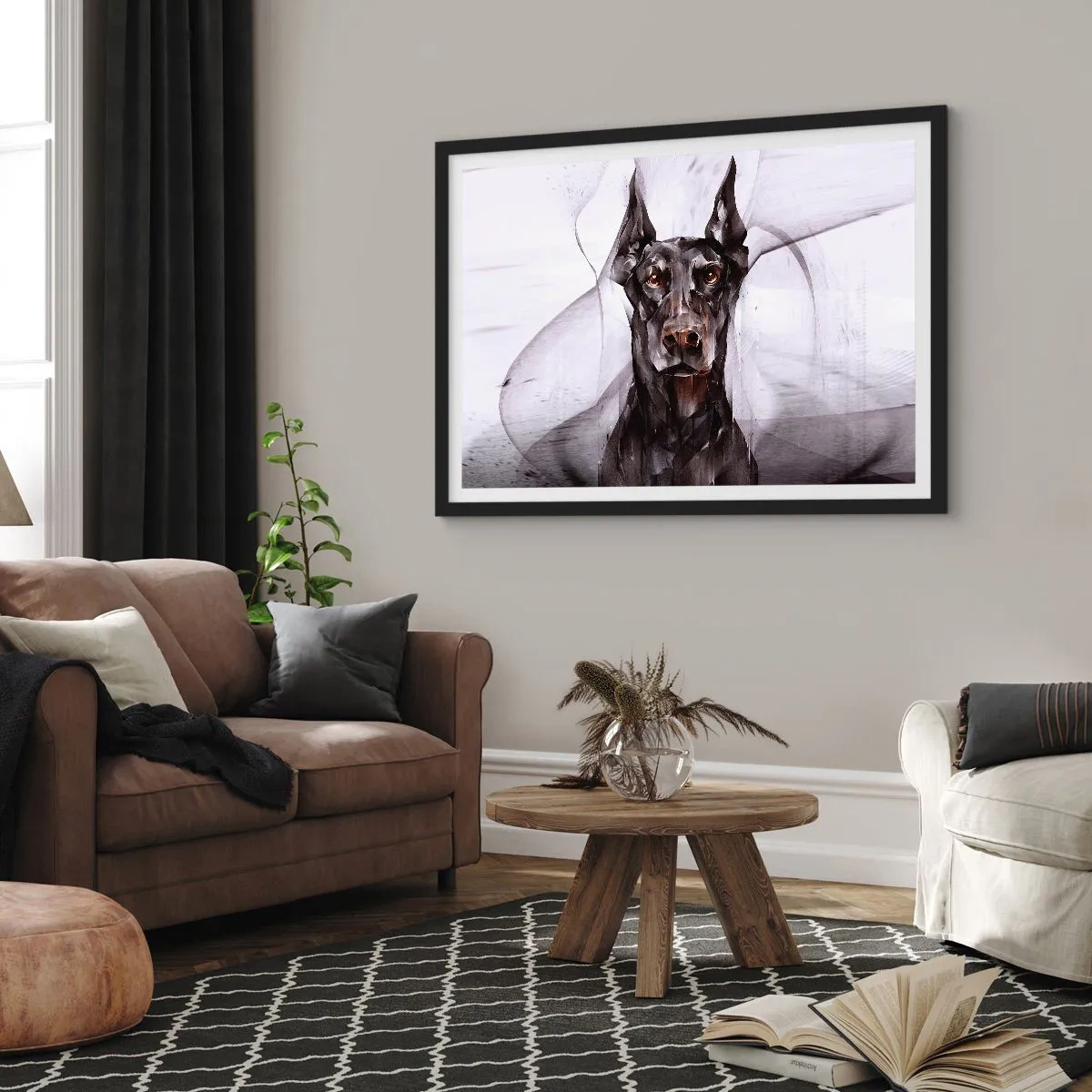 Poszter fehér keretben - Nemes születésű - 91x61 cm