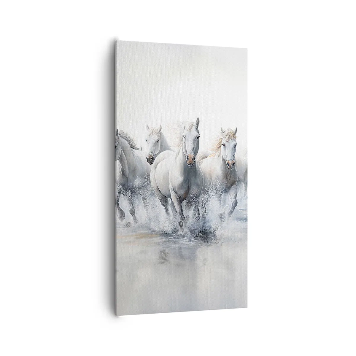 Vászonkép - Fehér varázslat - 65x120 cm