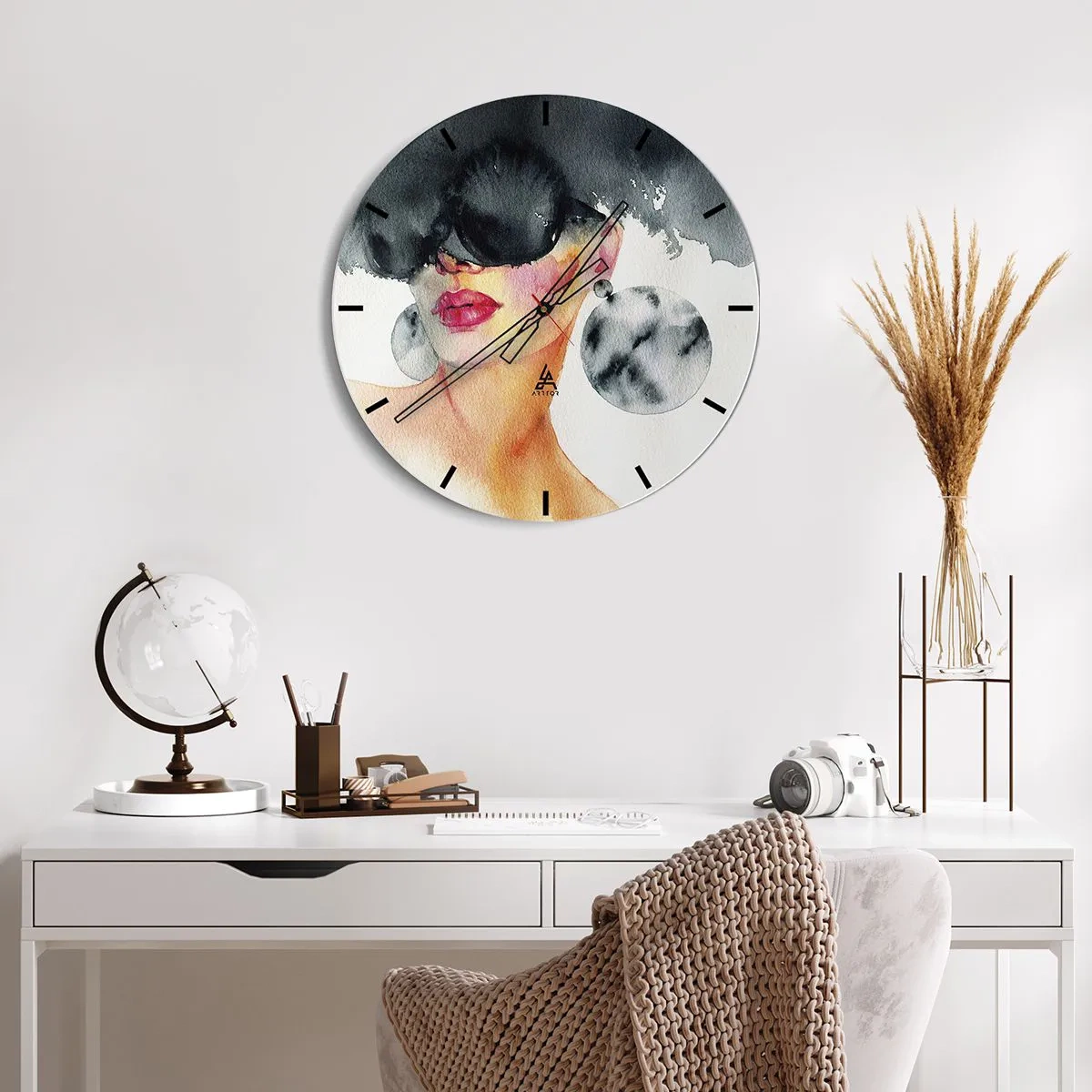 Falióra, Óra - Az elegancia titka - 30x30 cm