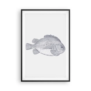 Poszter fehér keretben - A természettudós albumába - 61x91 cm