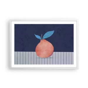 Poszter fekete keretben - Domborúság és sík - 70x50 cm