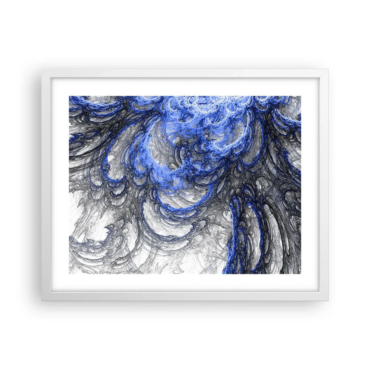 Poszter fekete keretben - Egy hullám születése - 50x40 cm