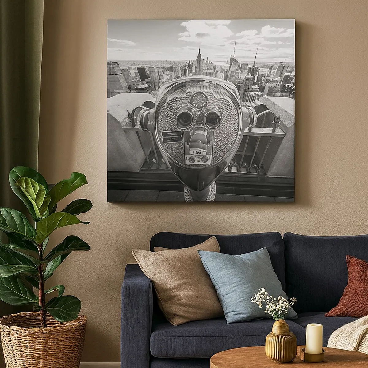 Vászonkép - A városok városa - 30x30 cm