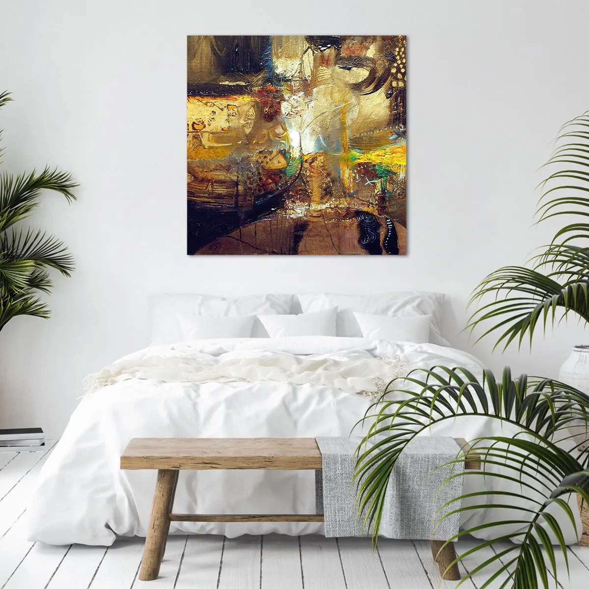 Vászonkép - Hideg, melegebb,meleg - 60x60 cm