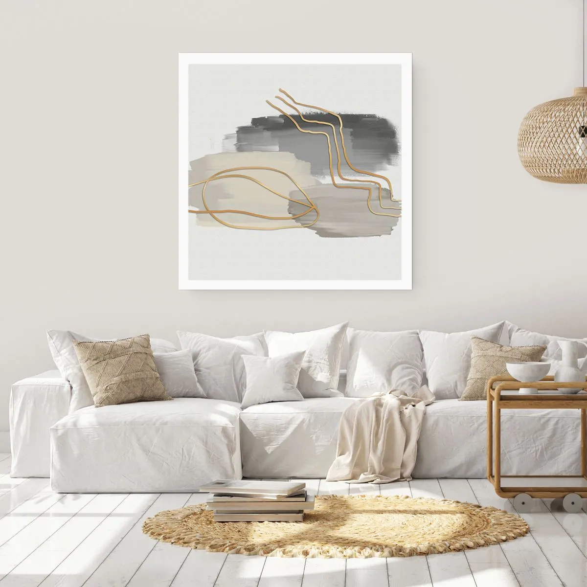 Poszter - Létezés és mozgás - 60x60 cm