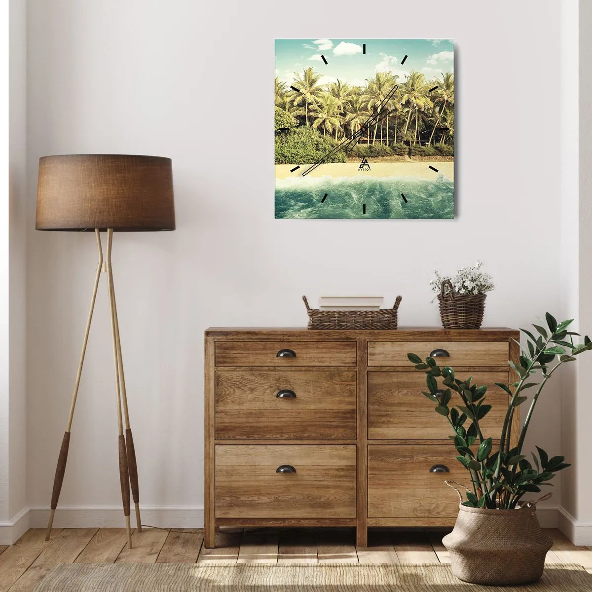 Falióra, Óra - Talán itt? - 40x40 cm