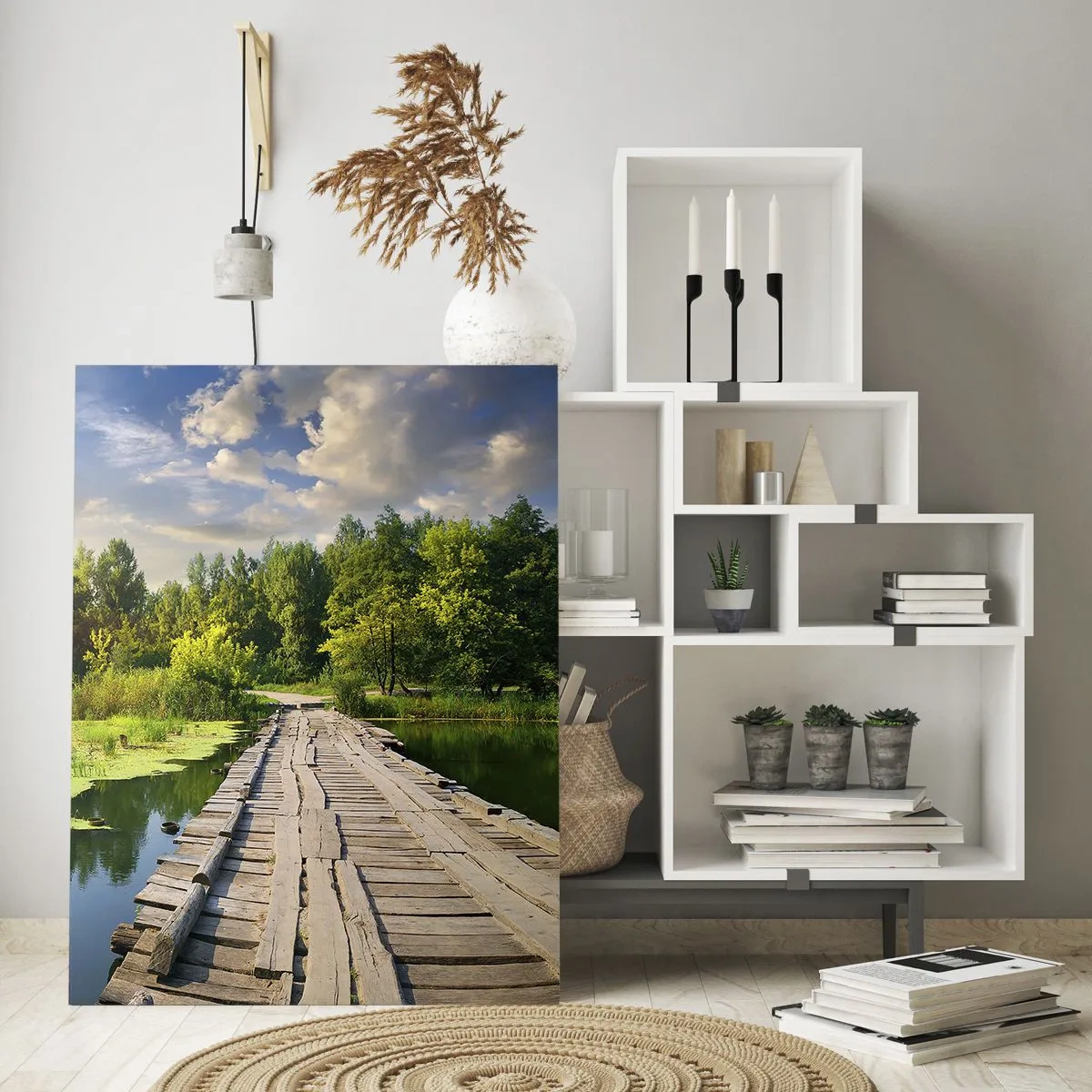 Üveg kép - Nyár, mindenhol nyár - 80x120 cm