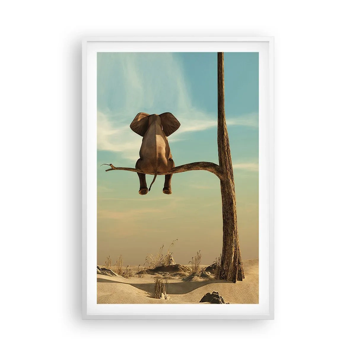 Poszter fekete keretben - Egy új nézőpont - 61x91 cm