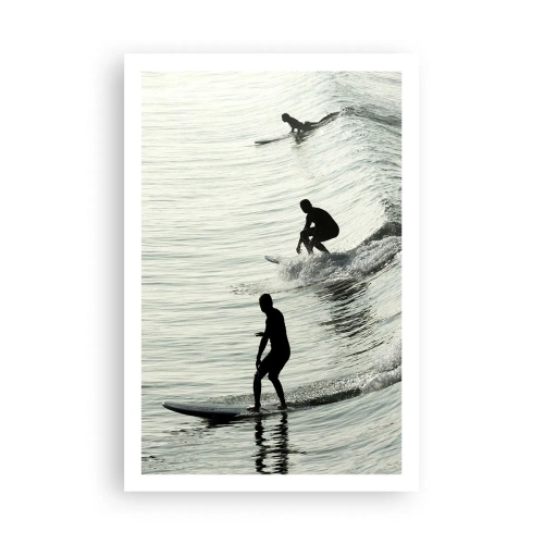 Poszter - A hullámmal találkozni - 61x91 cm