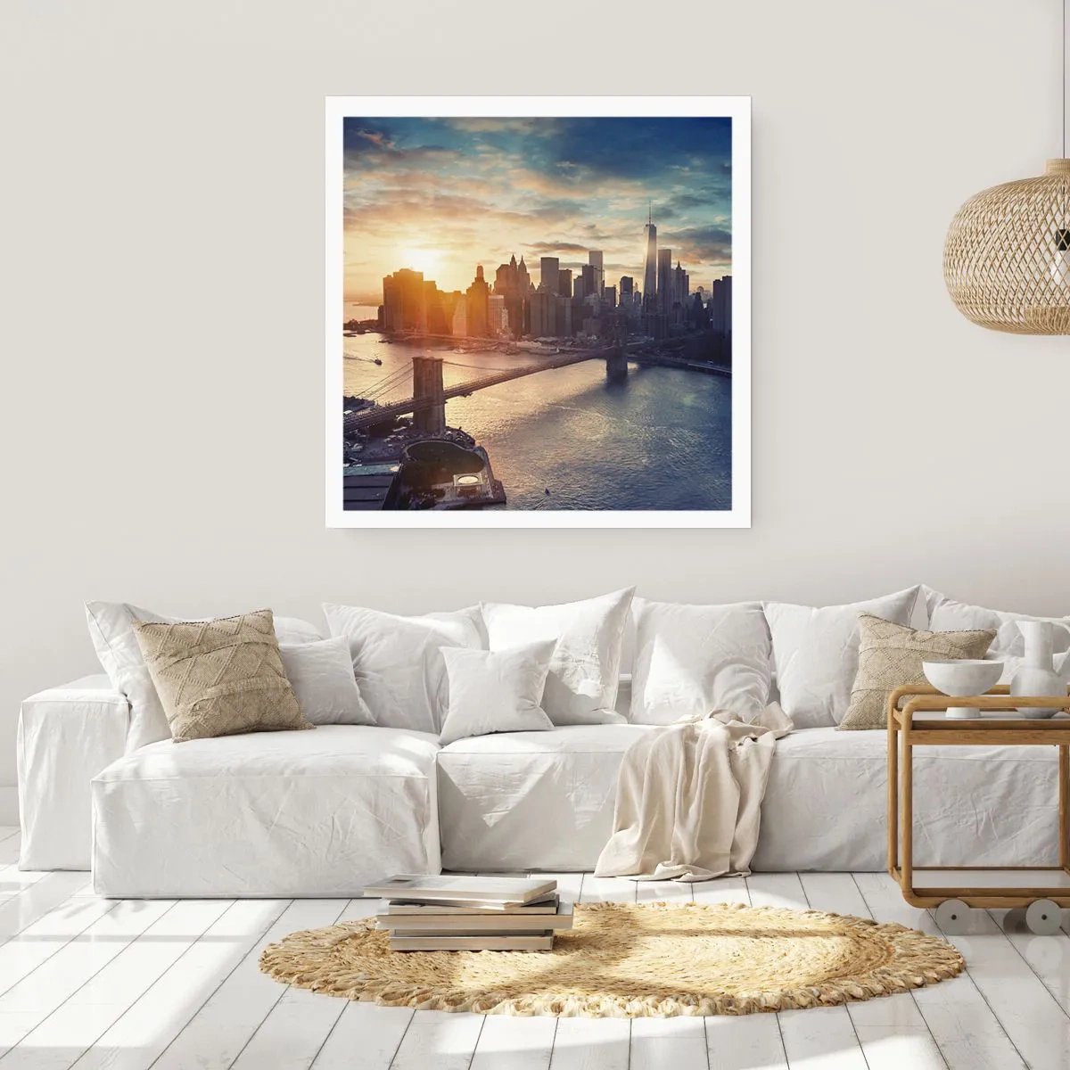 Poszter - Nyugati kultúra emlékműve - 50x50 cm