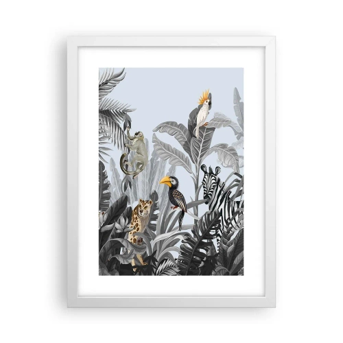 Poszter fekete keretben - Afrikai mese - 30x40 cm