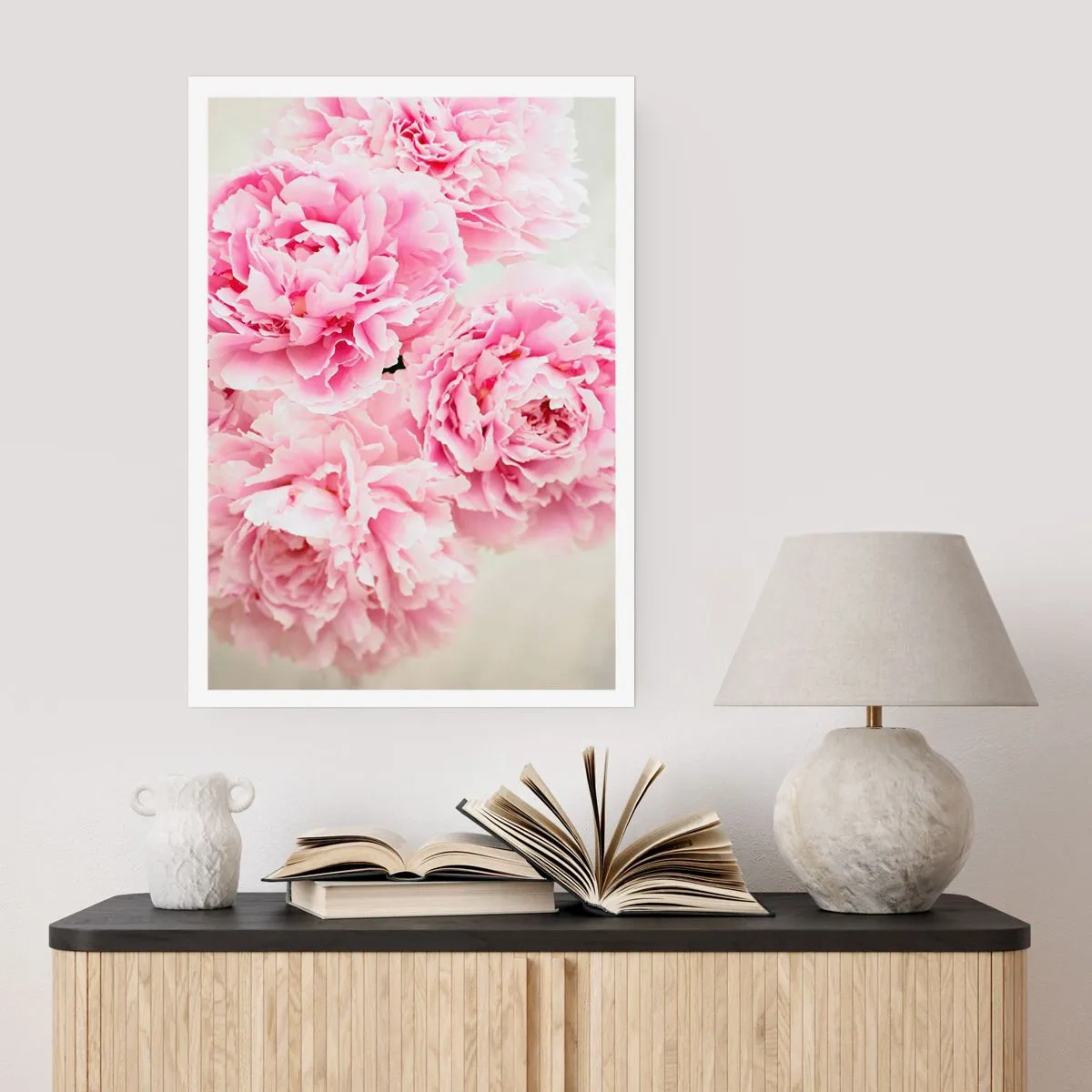Poszter - Rózsaszín pompában - 50x70 cm
