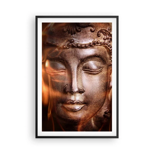 Poszter fehér keretben - Csak itt és most létezik - 61x91 cm