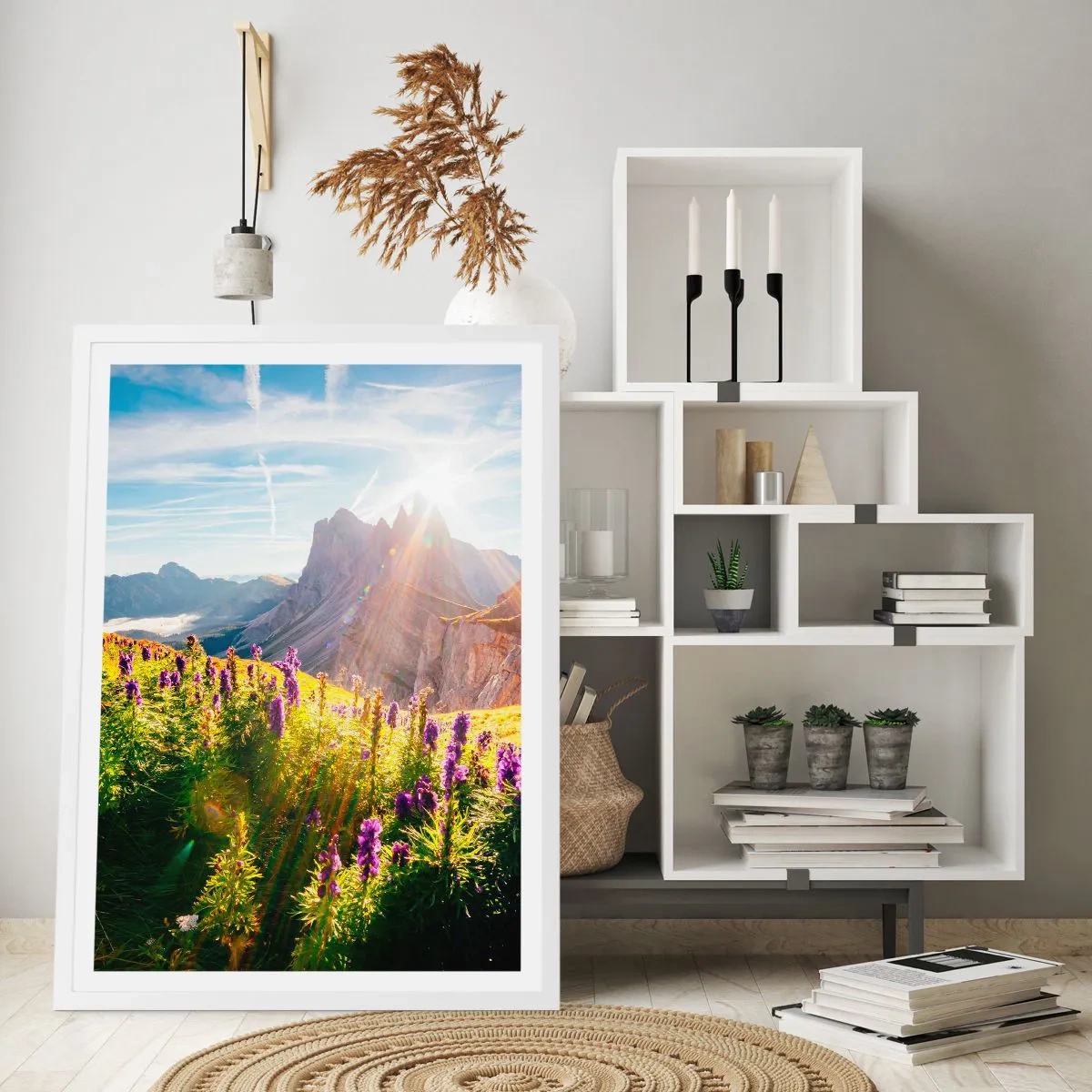 Poszter fekete keretben - A gyógynövények titkos élete - 61x91 cm