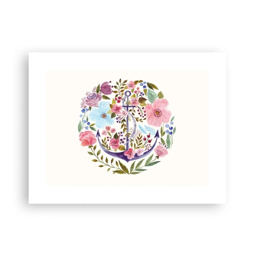 Poszter - Egy tengerész jó éjszakai alvása - 40x30 cm