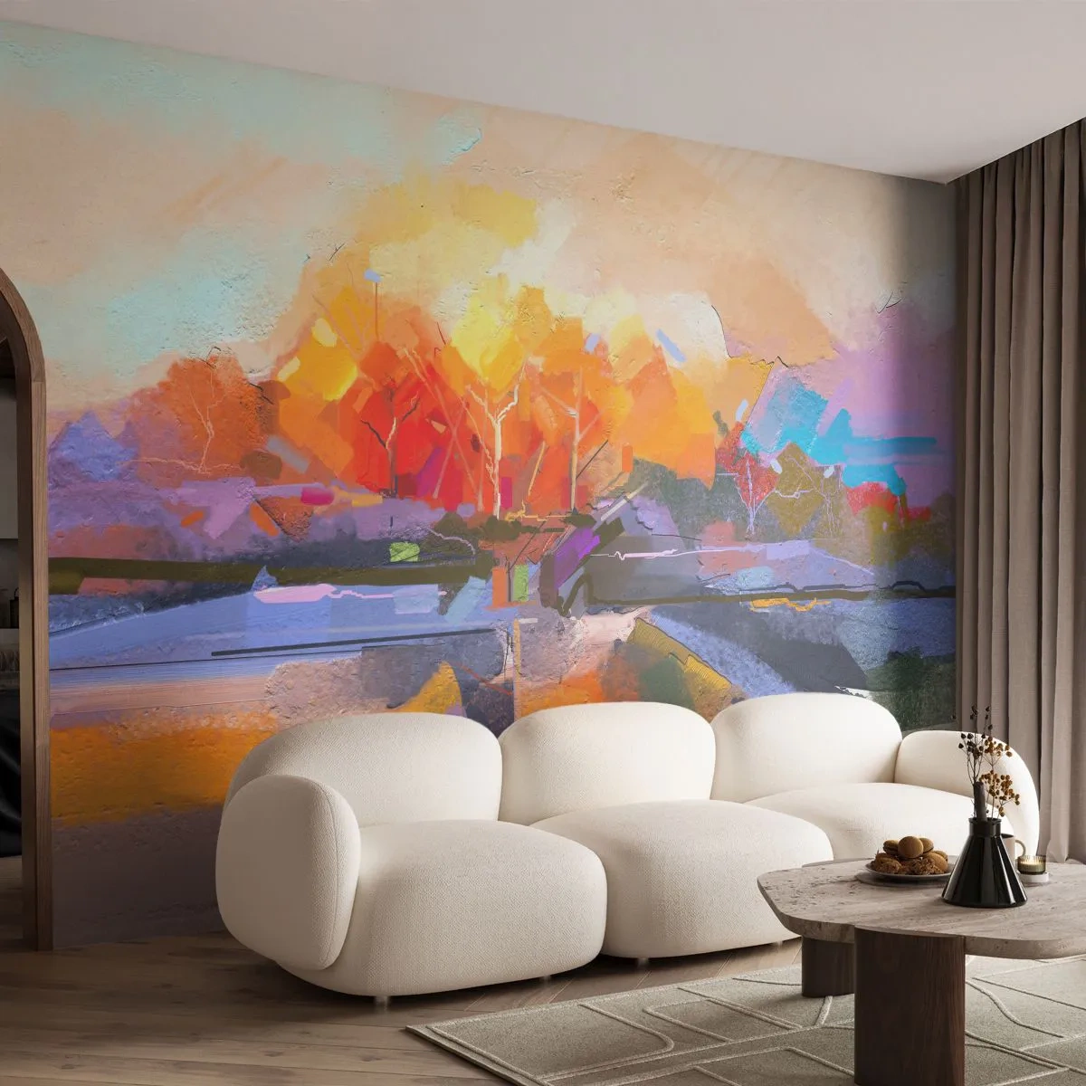 Fotótapéta Standard Eco - Ősz lett - Tájkép, Darab, Természet - 200x140 cm