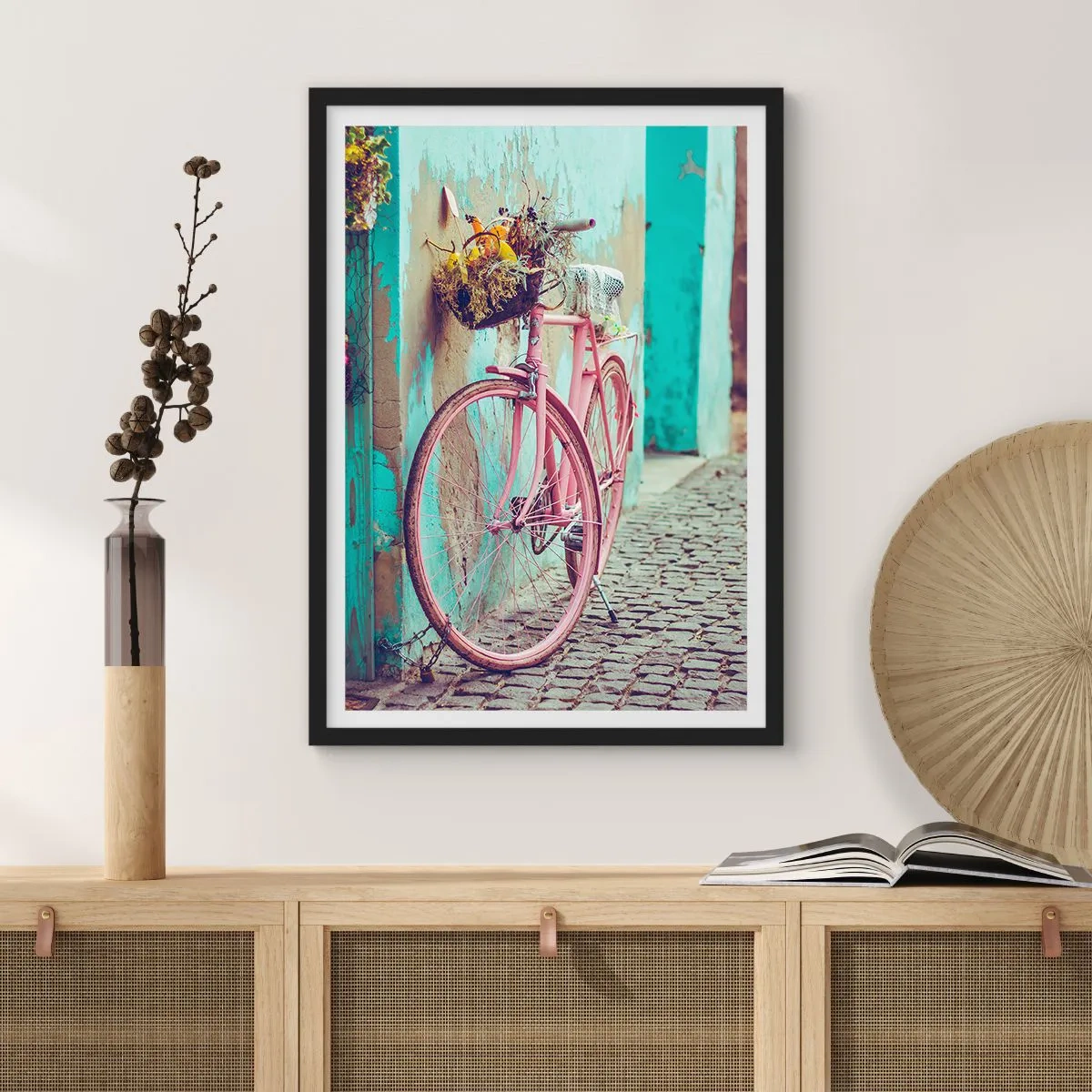 Poszter fehér keretben - Mindjárt visszajövök - 70x100 cm