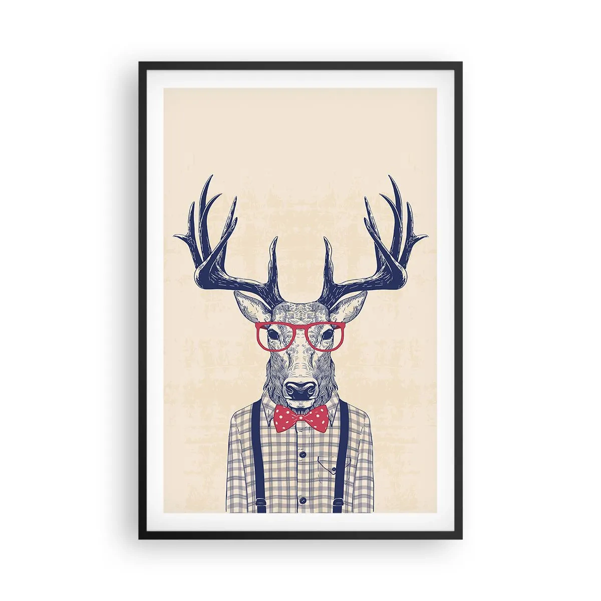 Poszter fehér keretben - Mókás extravagancia - 61x91 cm