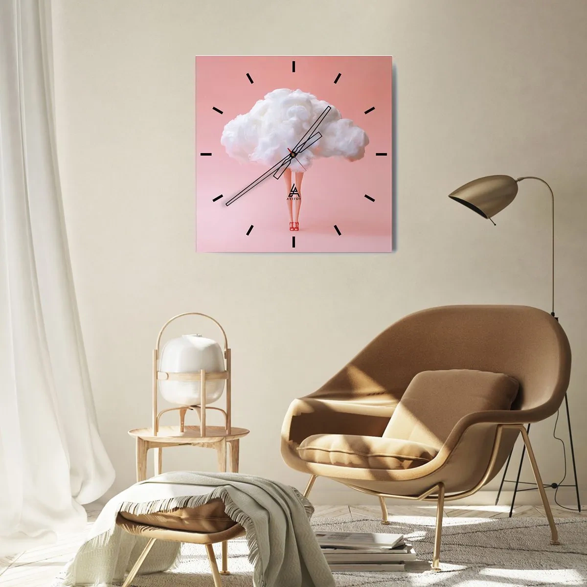 Falióra, Óra - Édes ígéret - 30x30 cm