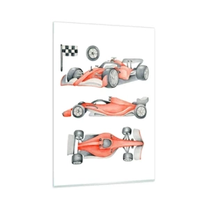 Üveg kép - Egy álom elérése - 80x120 cm