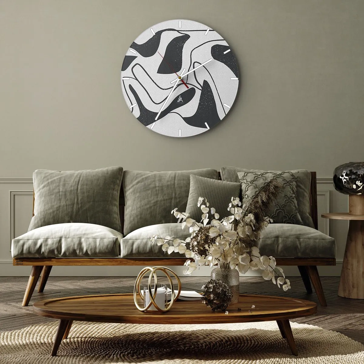 Falióra, Óra - Absztrakt játék egy labirintusban - 30x30 cm