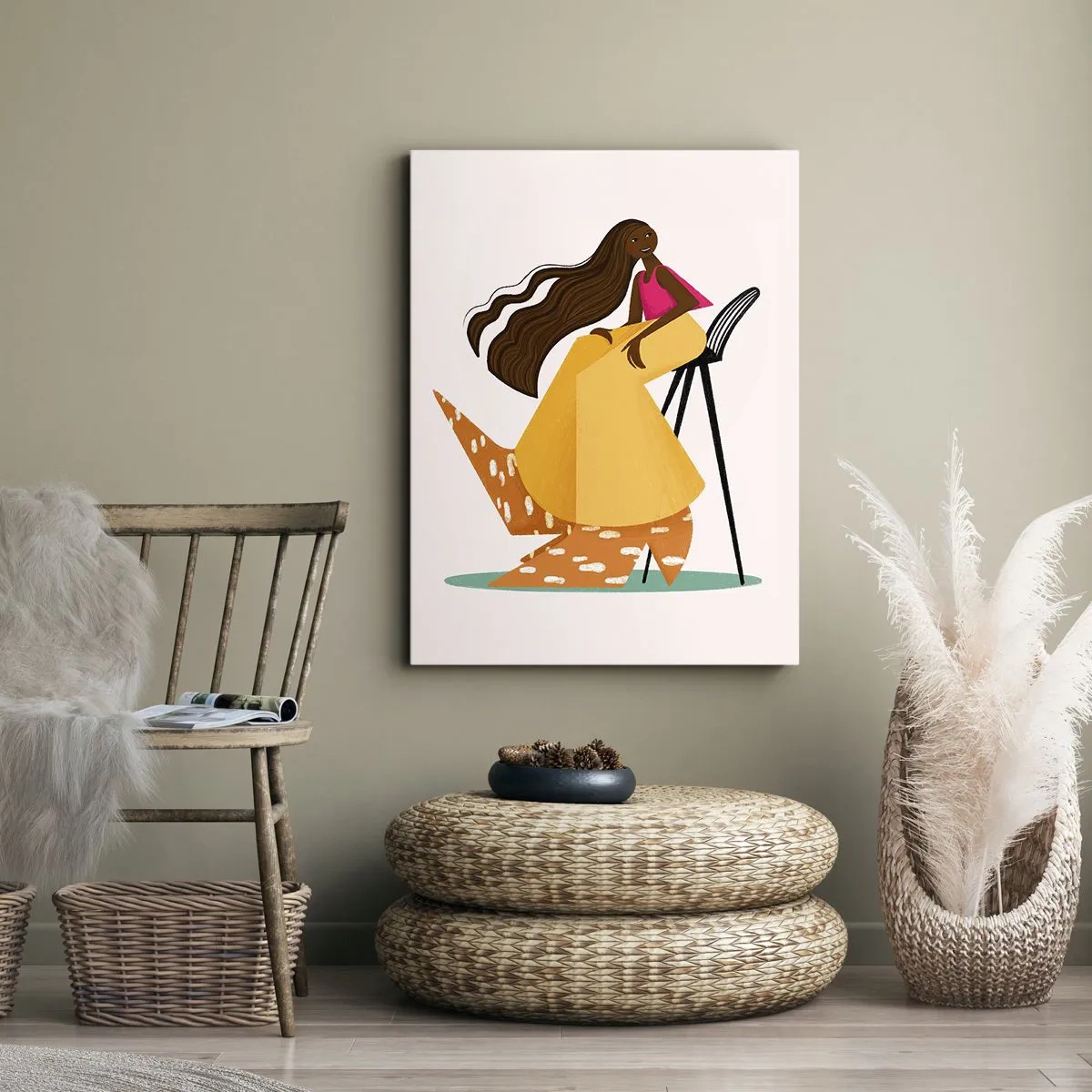 Vászonkép - A divat is szórakoztató - 70x100 cm