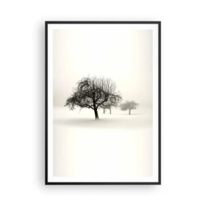 Poszter fehér keretben - Téli álom - 70x100 cm