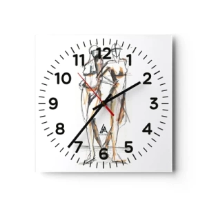 Falióra, Óra - A kegyelem tanulmánya - 40x40 cm