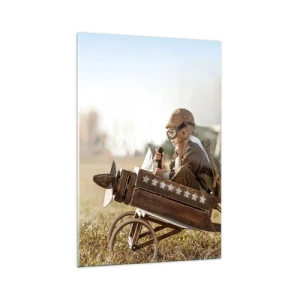 Üveg kép - Indulás egy álom felé - 70x100 cm